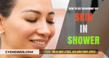 Shower Tips: Easily Remove Deodorant Residue from Skin Fast
