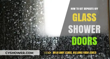 Effective Tips to Remove Stubborn Deposits from Glass Shower Doors