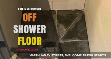 Effective Ways to Remove Stubborn Deposits from Your Shower Floor