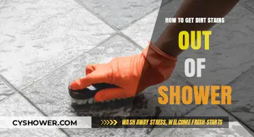 Effective Tips to Remove Dirt Stains from Your Shower Easily
