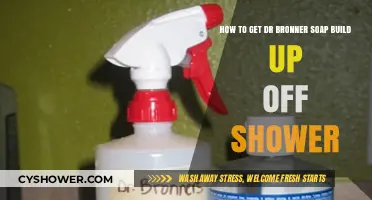 Effective Ways to Remove Dr. Bronner's Soap Build-Up from Your Shower