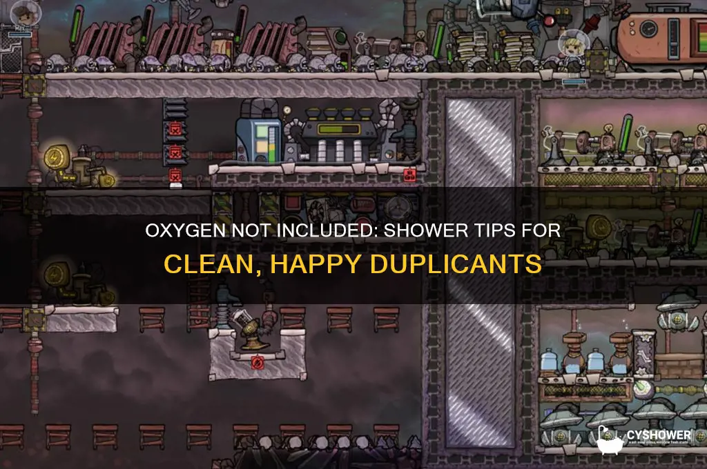 how to get duplicants to take a shower oxygen