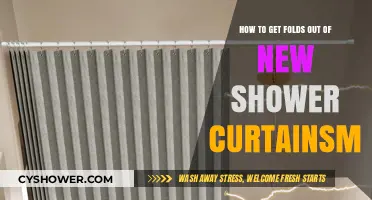 Quick Fixes: Removing Folds from New Shower Curtains Easily