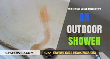 Effective Ways to Remove Green Mildew from Your Outdoor Shower