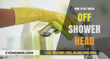 Effective Ways to Remove Green Buildup from Your Shower Head