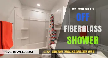 Effective Tips to Remove Hair Dye Stains from Fiberglass Showers