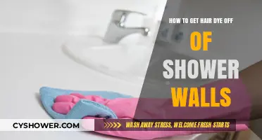 Effective Tips to Remove Hair Dye Stains from Shower Walls