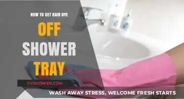 Effective Tips to Remove Hair Dye Stains from Your Shower Tray