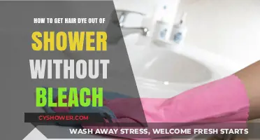 Effective Ways to Remove Hair Dye Stains from Your Shower Without Bleach