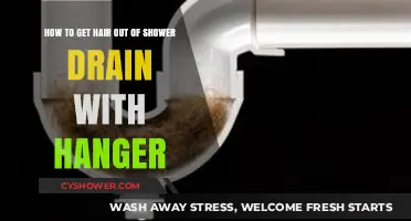 Easy Hanger Hack: Remove Hair from Shower Drain Quickly and Effortlessly