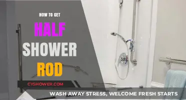 Easy DIY Guide: Installing a Half Shower Rod in Your Bathroom