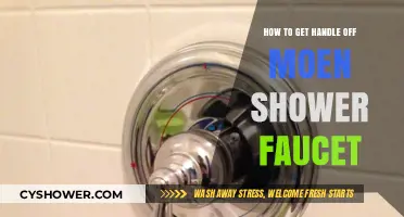 Easy Steps to Remove a Moen Shower Faucet Handle