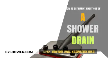 Effective Methods to Remove Hardened Thinset from Shower Drains