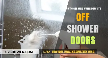 Effective Ways to Remove Hard Water Stains from Shower Doors