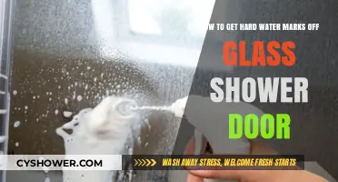 Effective Ways to Remove Hard Water Stains from Glass Shower Doors