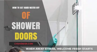Effective Ways to Remove Hard Water Stains from Shower Doors