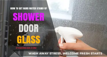 Effective Ways to Remove Hard Water Stains from Shower Door Glass