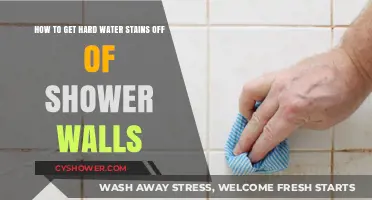Effective Ways to Remove Hard Water Stains from Shower Walls
