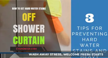 Effective Tips to Remove Hard Water Stains from Shower Curtains