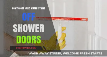 Effective Ways to Remove Hard Water Stains from Shower Doors