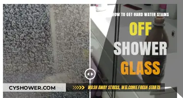 Effective Ways to Remove Hard Water Stains from Shower Glass