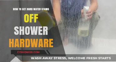 Effective Methods to Remove Hard Water Stains from Shower Hardware