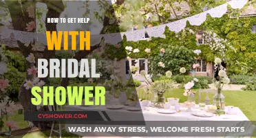Bridal Shower Planning Made Easy: Tips for Getting Help and Support