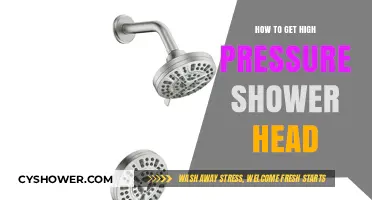 Upgrade Your Shower Experience: Tips for Choosing a High-Pressure Shower Head