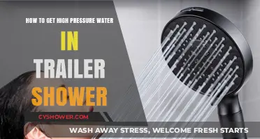 Boost Trailer Shower Pressure: Simple Tips for High-Pressure Water