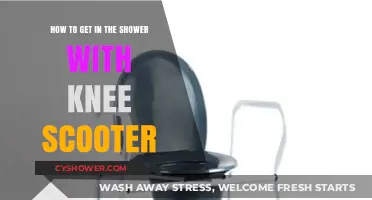 Showering with a Knee Scooter: Tips for Easy Access and Safety