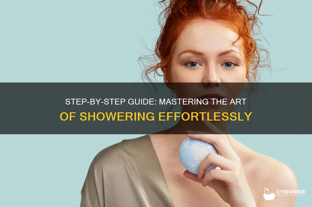 how to get in the shower