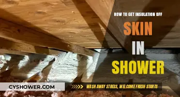 Shower Tips: Safely Removing Insulation from Skin – Quick Guide