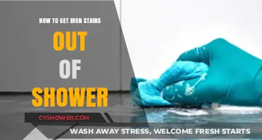 Effective Ways to Remove Iron Stains from Your Shower Easily