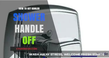 Easy Steps to Remove Your Kohler Shower Handle Safely