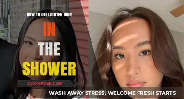 Shower Secrets: Natural Ways to Lighten Hair Gently at Home