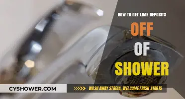 Effective Ways to Remove Stubborn Lime Deposits from Your Shower