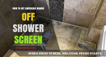 Effective Ways to Remove Stubborn Limescale Marks from Your Shower Screen