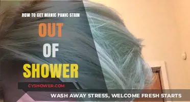 Effective Ways to Remove Manic Panic Stains from Your Shower