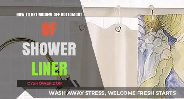 Effective Tips to Remove Mildew from Your Shower Liner Bottom