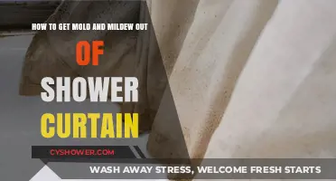 Effective Ways to Remove Mold and Mildew from Shower Curtains