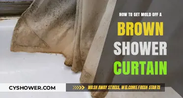 Effective Ways to Remove Mold from Your Brown Shower Curtain