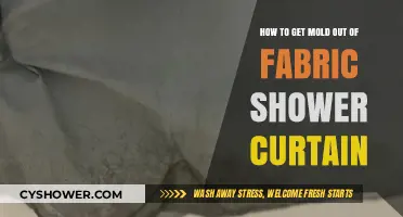 Effective Ways to Remove Mold from Fabric Shower Curtains