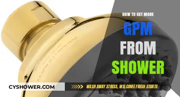 Boost Your Shower's GPM: Simple Tips for Stronger Water Flow