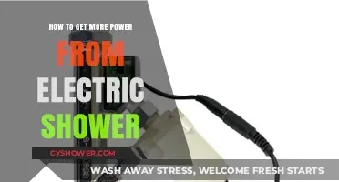 Boost Your Electric Shower's Power: Simple Tips for Stronger Flow