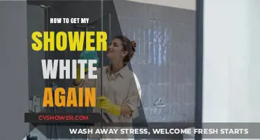 Restore Your Shower's Shine: Easy Tips for a Sparkling White Finish