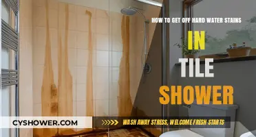 Effective Ways to Remove Hard Water Stains from Tile Showers