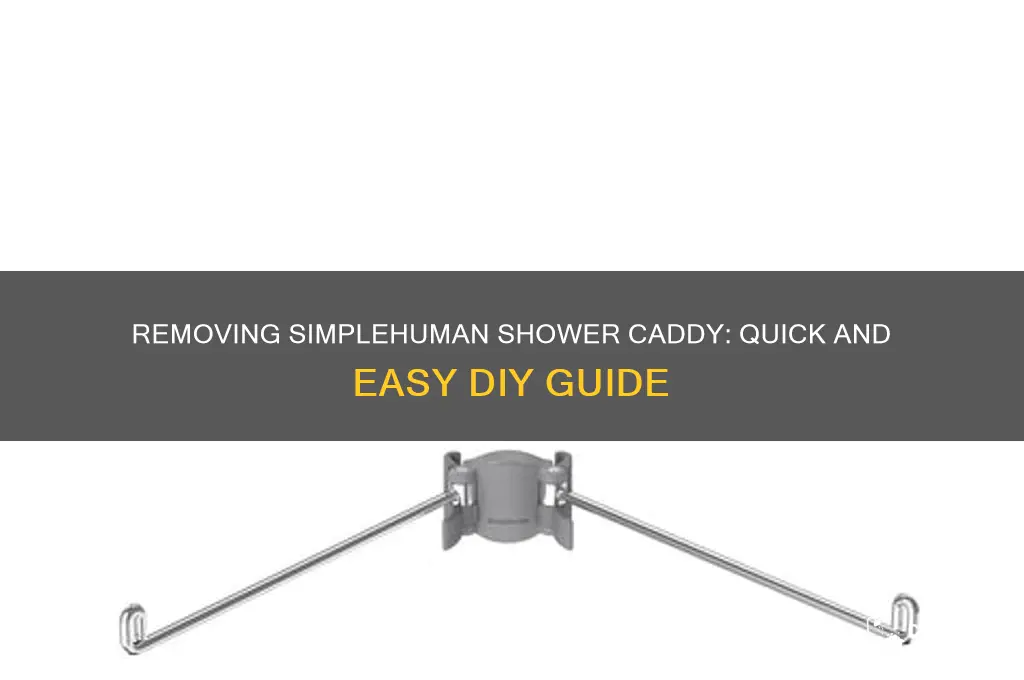 how to get off simplehuman off shower