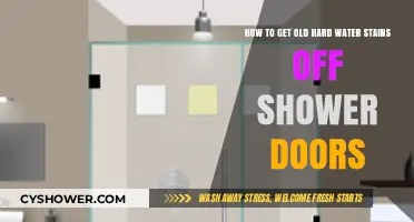 Effective Ways to Remove Stubborn Hard Water Stains from Shower Doors