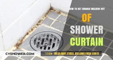 Effective Ways to Remove Orange Mildew from Your Shower Curtain