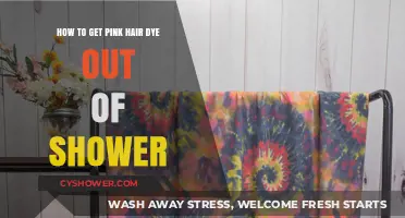 Quick Fixes: Removing Pink Hair Dye Stains from Your Shower